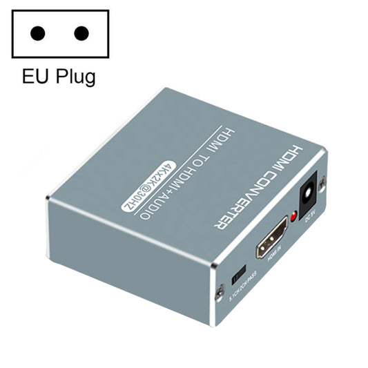 FJGEAR FJ-HDV01 HDMI HD 4K 30HZ Fiber Audio Separator, Plug Type:EU Plug - Splitter by FJGEAR | Online Shopping UK | buy2fix