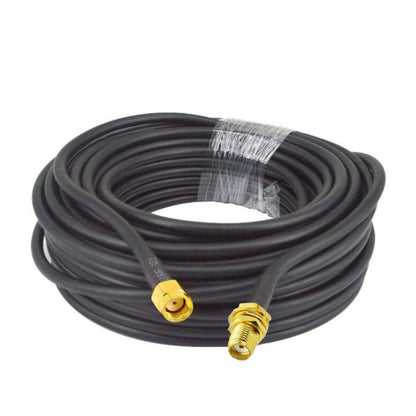 SMA Female To RP-SMA Male RG58 Coaxial Adapter Cable, Cable Length:1m - Connectors by buy2fix | Online Shopping UK | buy2fix