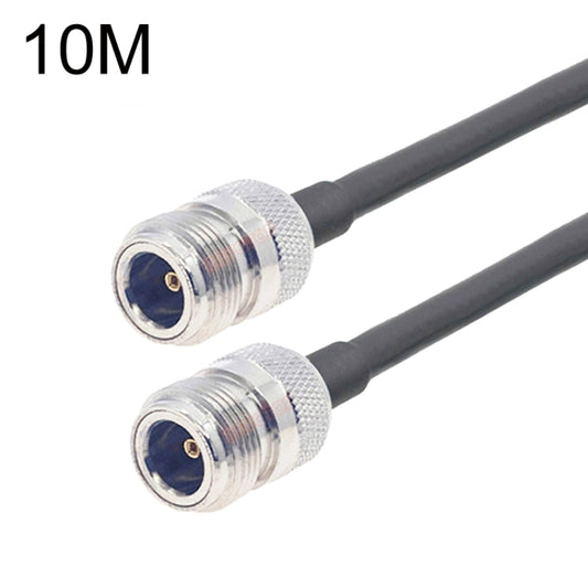 N Female To N Female RG58 Coaxial Adapter Cable, Cable Length:10m - Connectors by buy2fix | Online Shopping UK | buy2fix