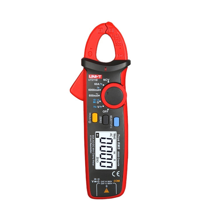 UNI-T UT211B  60A Digital Clamp Meter AC DC Voltage Detector - Digital Multimeter by UNI-T | Online Shopping UK | buy2fix