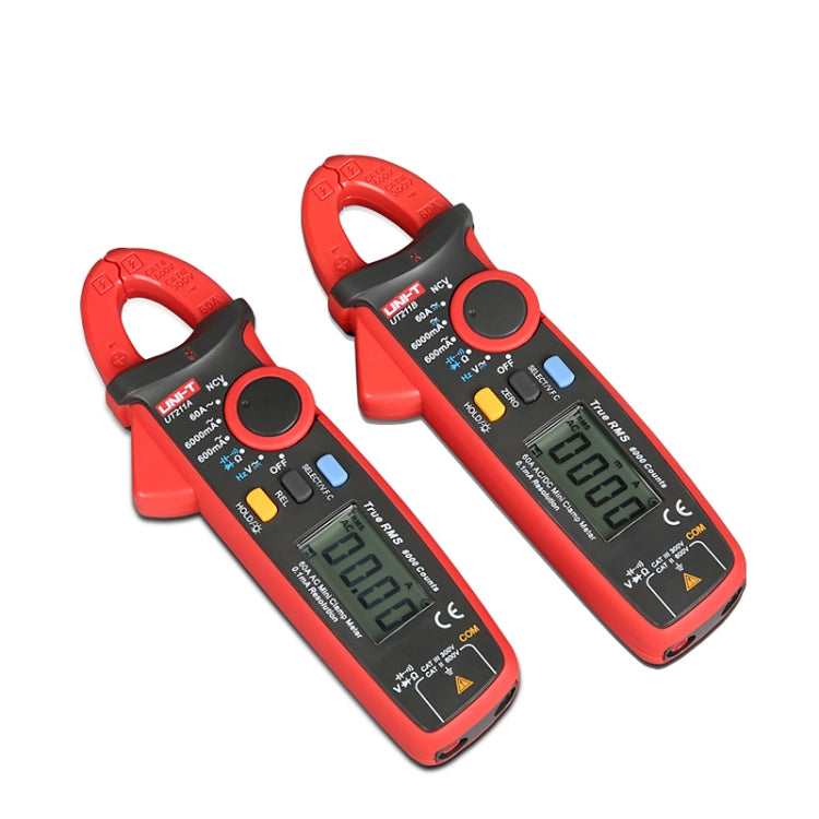 UNI-T UT211B  60A Digital Clamp Meter AC DC Voltage Detector - Digital Multimeter by UNI-T | Online Shopping UK | buy2fix