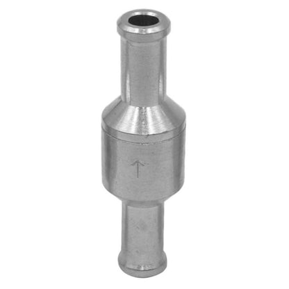 Car Aluminum Alloy Gasoline Fuel Check Valve, Size:M10(Silver) - In Car by buy2fix | Online Shopping UK | buy2fix