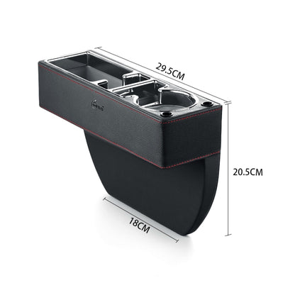 SUSISUN SNH010 Car Seat Gap Storage Box, Style:Positive Drive(Apricot) - In Car by SUSISUN | Online Shopping UK | buy2fix
