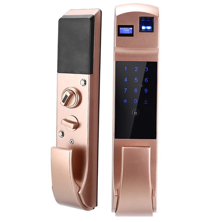 Fully Automatic Fingerprint Password Lock Intelligent Anti-theft Home Electronic Credit Card Automatic Unlock and Mute APP - Security by buy2fix | Online Shopping UK | buy2fix