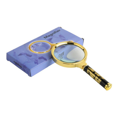 2pcs Elderly Reading Books Handheld Magnifier, Diameter:70mm(Removable Handle) - Consumer Electronics by buy2fix | Online Shopping UK | buy2fix