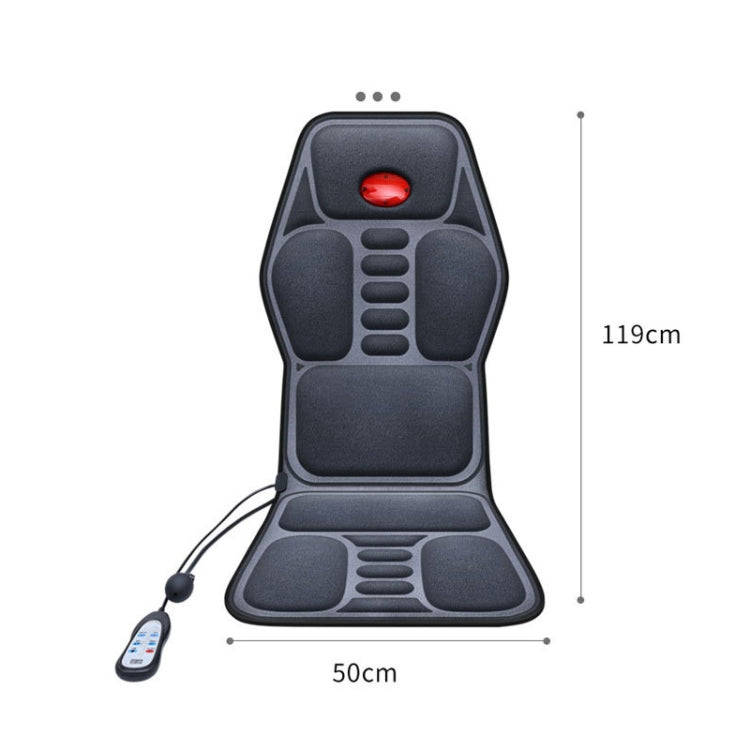 YJ-308 Car Massager Cervical Spine Neck Waist Car Home Heating Whole Body Multifunctional Massage Mat, Specification: Premium Version (24V for Trucks) - Seat Accessories by buy2fix | Online Shopping UK | buy2fix