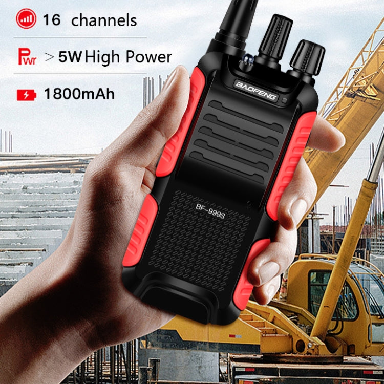 Baofeng BF-999 Handheld Outdoor FM high-power Walkie-talkie, Plug Specifications:EU Plug - Consumer Electronics by BaoFeng | Online Shopping UK | buy2fix