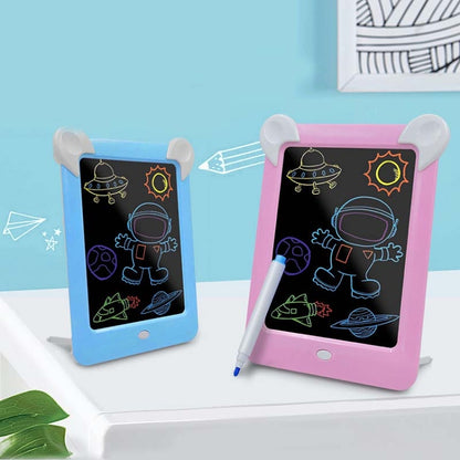 LED Luminous Drawing Board Electronic Fluorescent Writing Board Children Light Painting Message Board(Pink) - Consumer Electronics by buy2fix | Online Shopping UK | buy2fix
