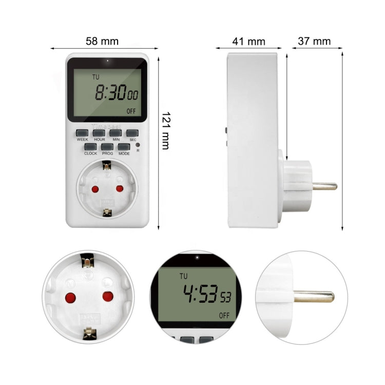 Charging Smart Switch Timing Socket(US Plug -110V 60Hz 15A) - Consumer Electronics by buy2fix | Online Shopping UK | buy2fix