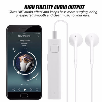 Bluetooth Receiver Smart Headphone Voice Translator 26 Multi-language Travel Business TF Card Voice Text Interpreter Earphone(White) - Consumer Electronics by buy2fix | Online Shopping UK | buy2fix