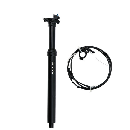 ZOOM Bicycle Wire-Controlled Hydraulic Lift Seat Tube Mountain Bike Seatpost, Size:31.6mm, Specification:400mm Internal Routing - Bicycle Seat Posts by ZOOM | Online Shopping UK | buy2fix