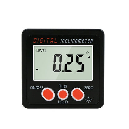 IP54 Precision Electronic Digital Display Inclinometer 4 x 90 Degree Protractor Angle Box - Consumer Electronics by buy2fix | Online Shopping UK | buy2fix