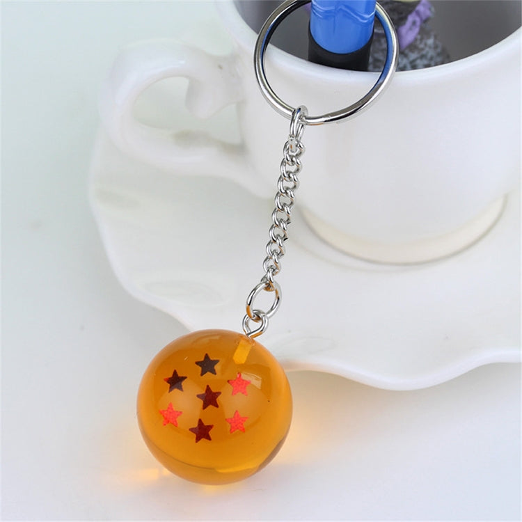 2 PCS Anime 7 Stars Balls 2.7cm PVC Figures Toys Keychain(7 star) - Key Rings by buy2fix | Online Shopping UK | buy2fix