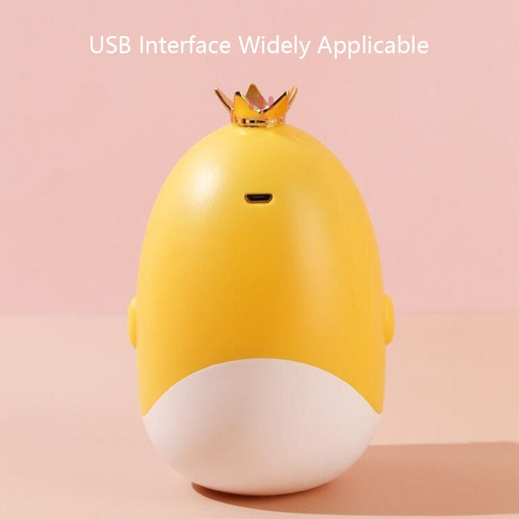 Cute Chicken Crown Office Desktop USB Humidifier Home Mute Aroma Diffuser(Light Green) - Home & Garden by buy2fix | Online Shopping UK | buy2fix