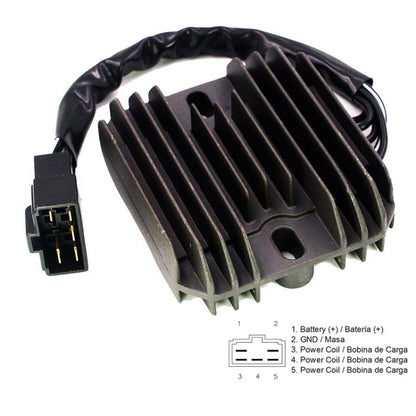 2002.2 Motorcycle Rectifier For Suzuki GSXR600 GSXR750 GSXR1000 - In Car by buy2fix | Online Shopping UK | buy2fix