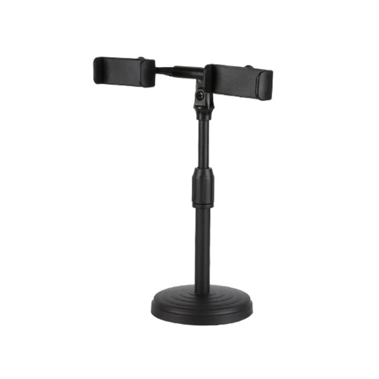 2 PCS Desktop Universal Retractable Multifunctional Mobile Phone Live Broadcast Stand, Specification: Dual Positions - Stand by buy2fix | Online Shopping UK | buy2fix