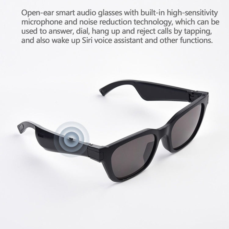 F002 Binaural Mini Smart Call Waterproof Bluetooth Glasses Earphone(Black Sunglasses) - Bluetooth Earphone by buy2fix | Online Shopping UK | buy2fix