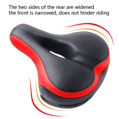 Reflective Seat Bicycle Seat Bicycle Saddle Seat(Black) - Outdoor & Sports by buy2fix | Online Shopping UK | buy2fix