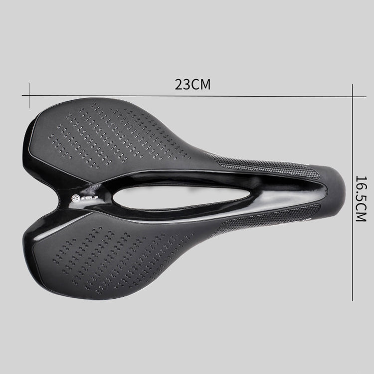 Wheel Up Bicycle Seat Saddle Mountain Bike Road Bike Bicycle Seat Cushion Riding Equipment Accessories(Black) - Bicycle Saddle by Wheel Up | Online Shopping UK | buy2fix