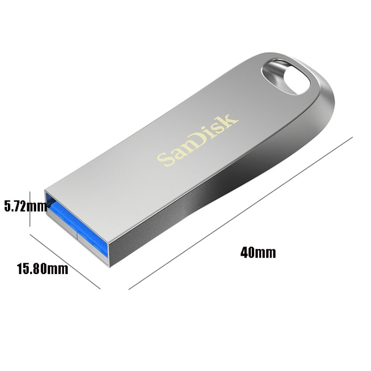 SanDisk CZ74 High Speed Metal Flash Disk USB 3.1 Car U Disk, Capacity: 256GB - USB Flash Drives by SanDisk | Online Shopping UK | buy2fix