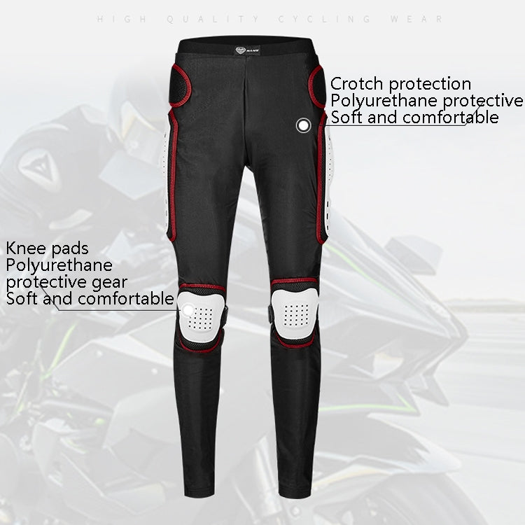 SULAITE Motorcycle Cross-Country Riding Trousers Protective Hip Pants, Specification: L(Black) - Protective Gear by SULAITE | Online Shopping UK | buy2fix