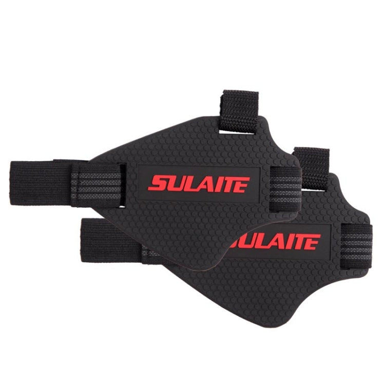SULAITE GT-108 Motorcycle Shift Gear Shoe Glue Protective Cover Shift Lever Pad Gear Shoe Cover(Black) - In Car by SULAITE | Online Shopping UK | buy2fix