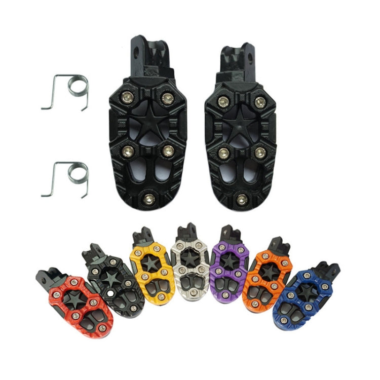 Motorcycle Modified Aluminum Alloy Foot Pedal Accessories(Black) - Others by buy2fix | Online Shopping UK | buy2fix