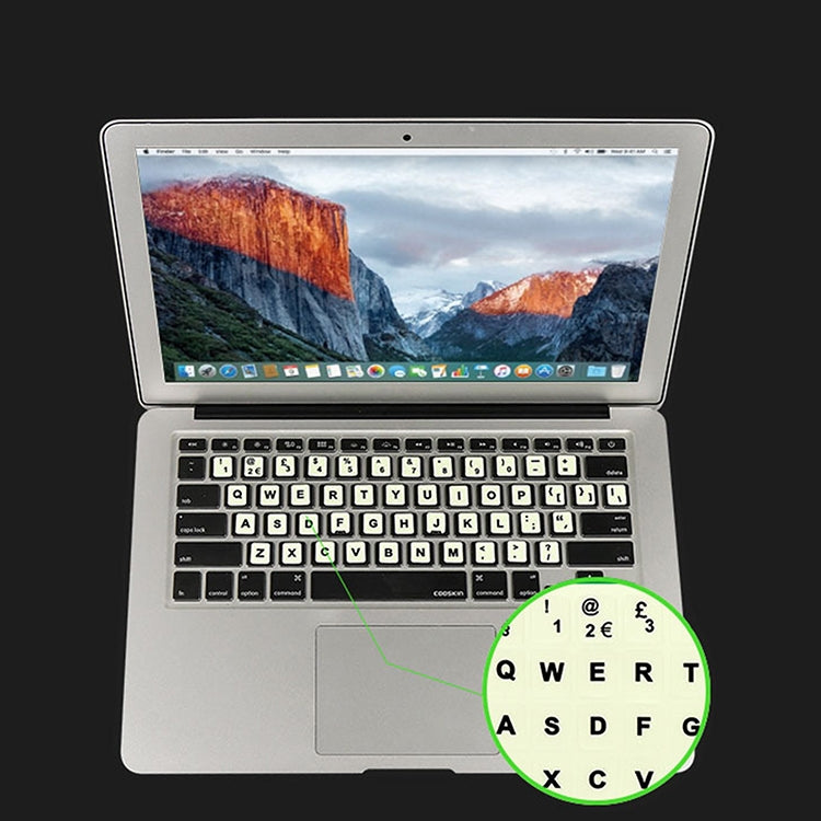 3 PCS Luminous Keyboard Stickers Notebook Desktop Computer Keyboard Stickers(Thai) - Silicone / Sticker by buy2fix | Online Shopping UK | buy2fix