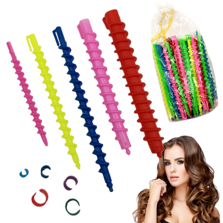 3 Sets Hairdressing Curly Hair Perm Cold Perm Screw Bar Hair Salon Supplies Color Random Delivery, Specification: Hollow Core - Hair Trimmer by buy2fix | Online Shopping UK | buy2fix