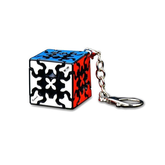 2 PCS Mini Keychain Magic Cube Decompression Toy Gear Keychain - Magic Cubes by buy2fix | Online Shopping UK | buy2fix