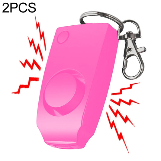 YY701 2 PCS Women Personal Safety Protection Alarm Emergency Alarm For The Elderly & Children(Pink) - Security by buy2fix | Online Shopping UK | buy2fix