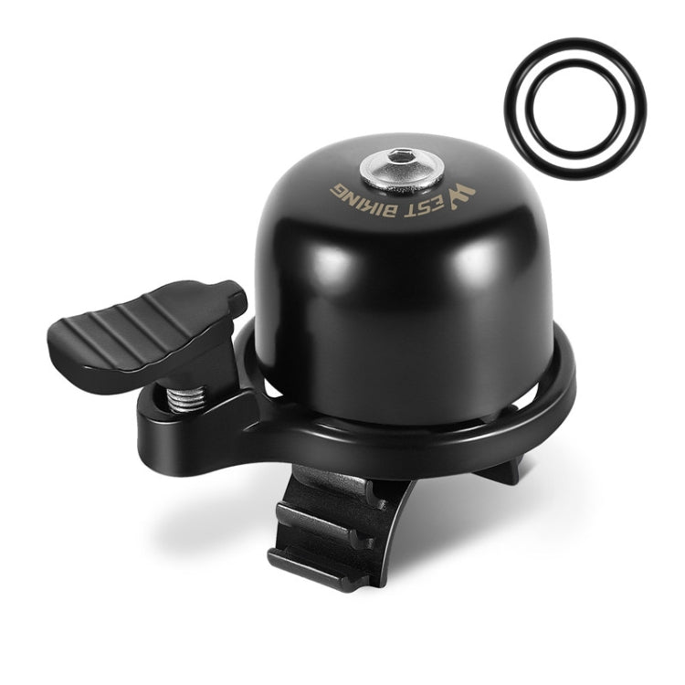 WEST BIKING YP0706048 Bicycle Copper Bell Mountain Bike Mini  Bell(Black) - Bicycle Bells by WEST BIKING | Online Shopping UK | buy2fix