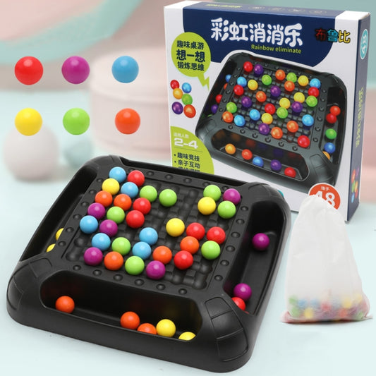 2 PCS Rainbow Eliminating Music Puzzle Toys Children Fun Chess Early Education Parent-Child Board Game, Colour: Thicken Version- Color Box - Table Games by buy2fix | Online Shopping UK | buy2fix