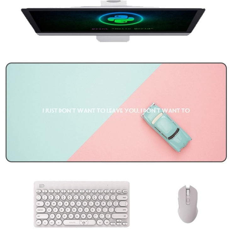 300x700x3mm AM-DM01 Rubber Protect The Wrist Anti-Slip Office Study Mouse Pad( 28) - Mouse Pads by buy2fix | Online Shopping UK | buy2fix