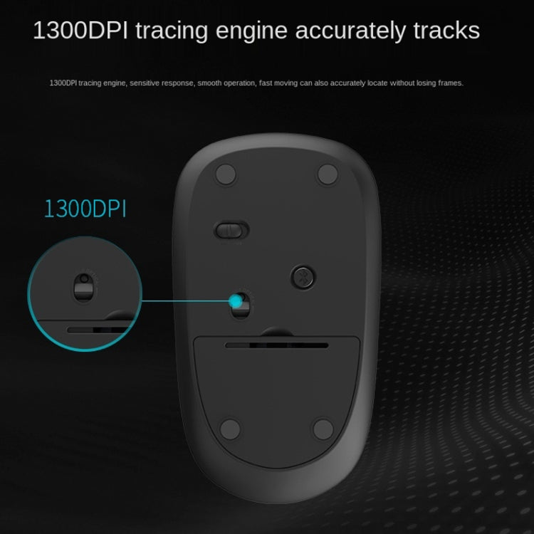 Rapoo M200G 1300 DPI 3 Keys Silent Wireless Mouse(White) - Wireless Mice by Rapoo | Online Shopping UK | buy2fix