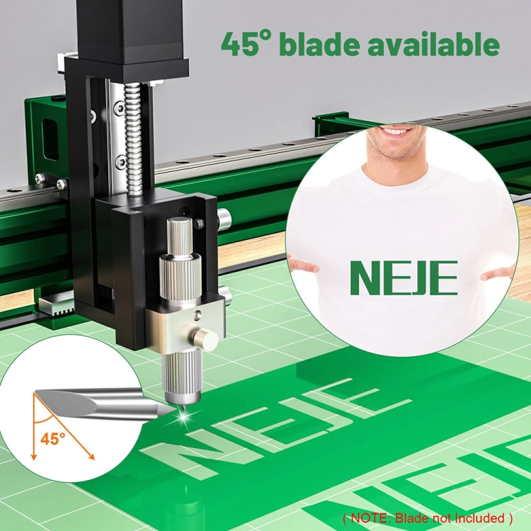 NEJE MAX 4 E80 750 X 460mm DIY CNC Desktop 3D Laser Engraving Machine - DIY Engraving Machines by NEJE | Online Shopping UK | buy2fix