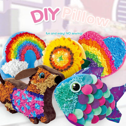 DIY Plush Pillow Toy Three-Dimensional Handmade Doll Material Package(Fairy Fish) - Early Education Toys by buy2fix | Online Shopping UK | buy2fix