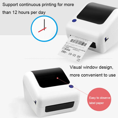 100mm Express Order Printer Thermal Self-adhesive Label Printing Machine, Style:IP486BT(EU Plug) - Consumer Electronics by buy2fix | Online Shopping UK | buy2fix