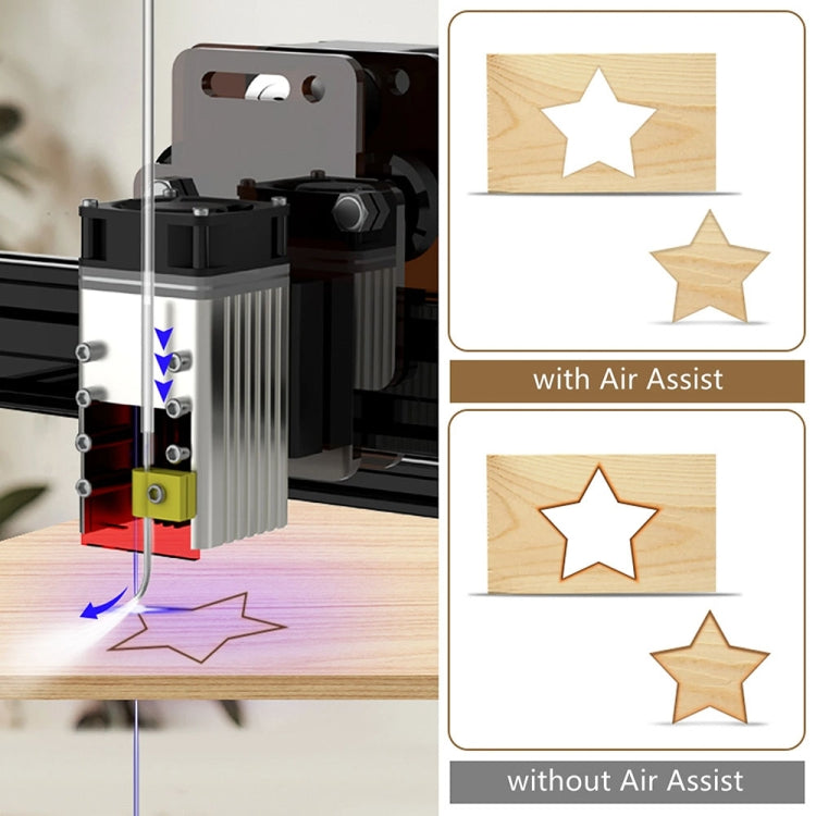 NEJE Air Assist Pump For Laser Cutting Engraving Machine(US Plug) - DIY Engraving Machines by NEJE | Online Shopping UK | buy2fix