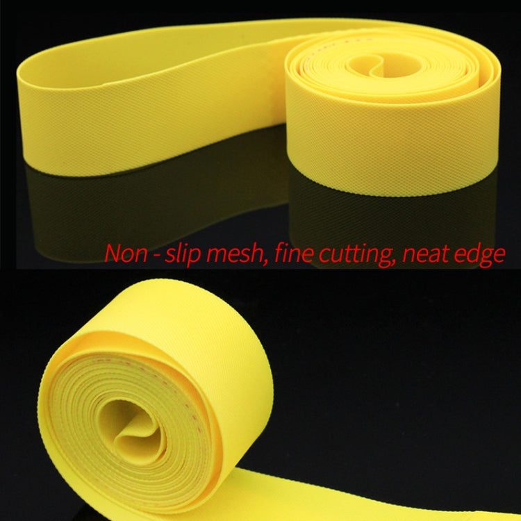 20 PCS Road Mountain Bike Anti-Stab Tire Pad Bicycle Wheel Set PVC Spoke Lining Tape, Colour: Yellow(700C x 18mm) - Outdoor & Sports by buy2fix | Online Shopping UK | buy2fix