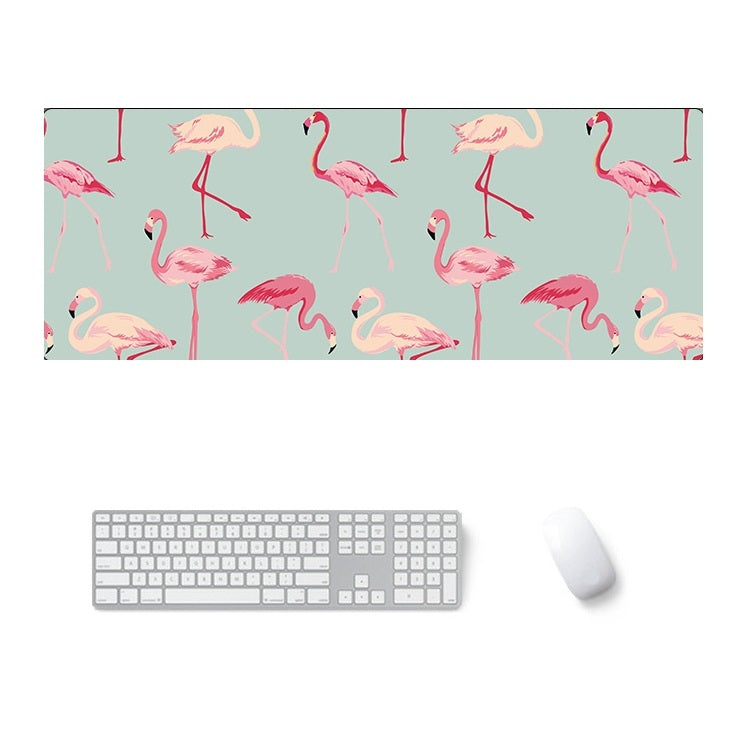 900x400x4mm Office Learning Rubber Mouse Pad Table Mat(5 Flamingo) - Mouse Pads by buy2fix | Online Shopping UK | buy2fix