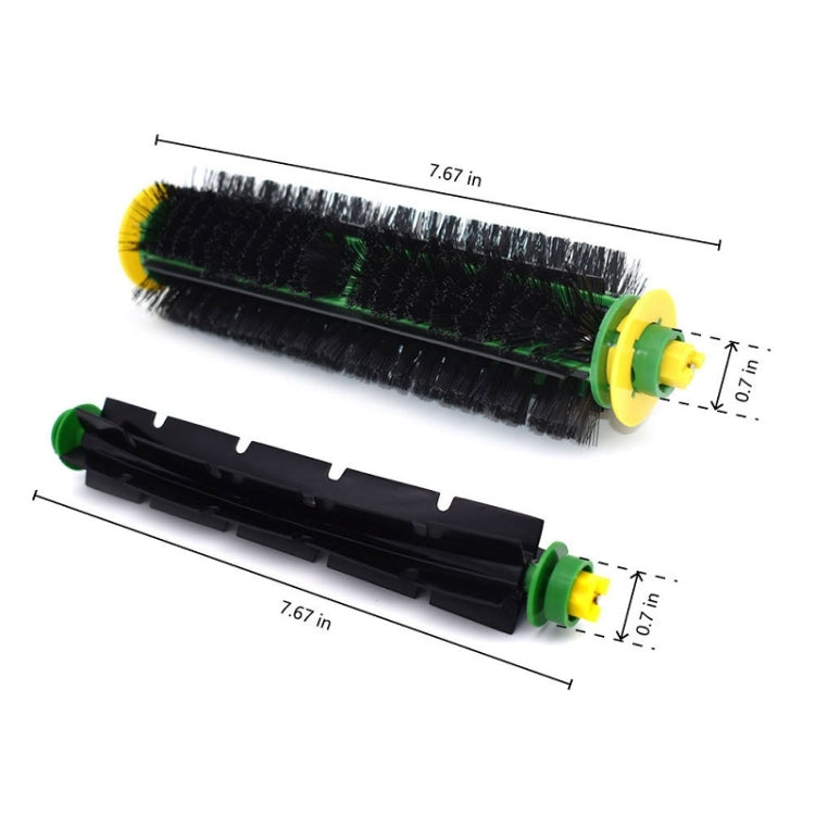 8 PCS / Set Sweeper Rolling Brush + Side Brush + Filter + Brush For IRobot Roomba 500 Series(Carton Packaging) - Consumer Electronics by buy2fix | Online Shopping UK | buy2fix