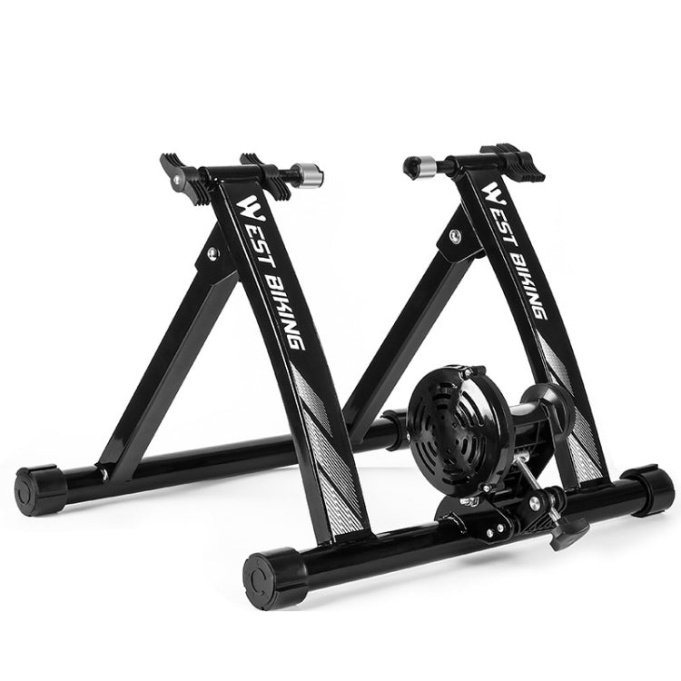 WEST BIKING YP1402008 Bicycle Parking Rack Indoor Cycling Training Platform Fitness Equipment Road Mountain Bike Parking Rack(Black) - Outdoor & Sports by WEST BIKING | Online Shopping UK | buy2fix