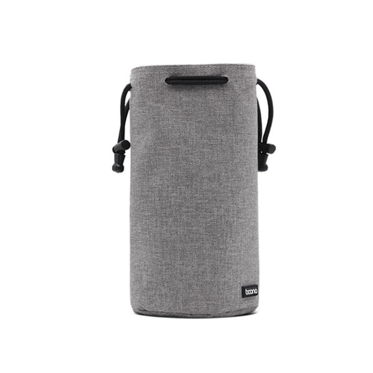 Benna Waterproof SLR Camera Lens Bag  Lens Protective Cover Pouch Bag, Color: Round Small(Gray) - Camera Accessories by Benna | Online Shopping UK | buy2fix