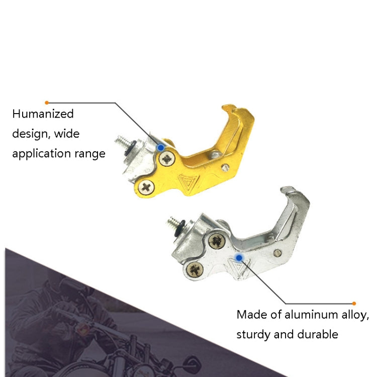 5 PCS TF-1778 Electric Cars Motorcycle Helmet Hook General Eagle Claw Hook(Silver) - In Car by buy2fix | Online Shopping UK | buy2fix