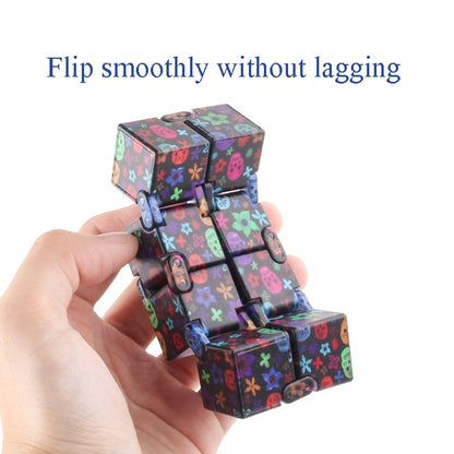 3 PCS Infinite Magic Cube Halloween & Christmas Theme Decompression Pocket Cube Second Order Cube Toy(No.335K-4 Pumpkin Orange) - Magic Cubes by buy2fix | Online Shopping UK | buy2fix