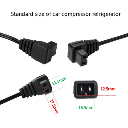 Car Compressor Refrigerator Line 12/24V Semiconductor Refrigerator Power Cord Cigarette Lighter Line, Specification: Without Switch 2m - In Car by buy2fix | Online Shopping UK | buy2fix