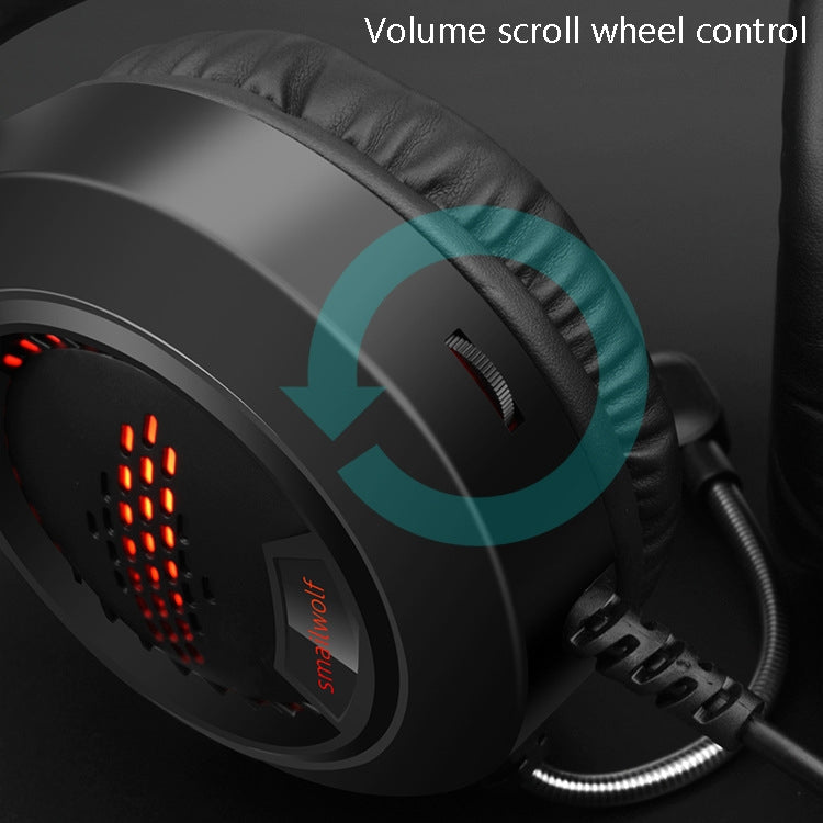 Smailwolf AK3 Headset Game Headphones Wired Luminous Desktop Computer Headset, Style: 3.5mm Double Plug - Multimedia Headset by buy2fix | Online Shopping UK | buy2fix