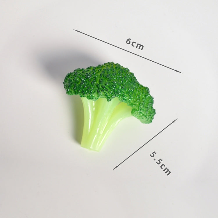 4 PCS Broccoli Simulation Food Model Photo Photography Props - Camera Accessories by buy2fix | Online Shopping UK | buy2fix