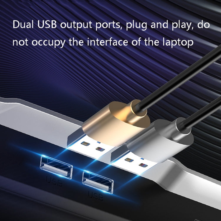 ICE COOREL USB Laptop Radiator Computer Mute Cooling Bracket, Colour: N10 Standard Version - Computer & Networking by ICE COOREL | Online Shopping UK | buy2fix